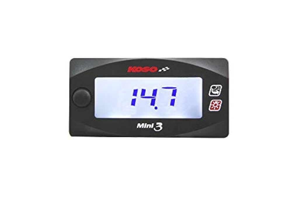 Amazon.co.jp: KOSO ヤマハ系 Mini3デジタル 空燃比 空燃費計